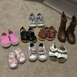 Toddler Girls Shoes Bundle